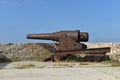 Old Cannon in Cuba Royalty Free Stock Photo