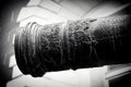 Old cannon shown in Moscow Kremlin. Royalty Free Stock Photo