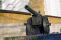 Old cannon shown in Moscow Kremlin. Royalty Free Stock Photo