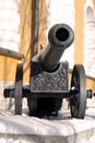 Old cannon shown in Moscow Kremlin. Royalty Free Stock Photo