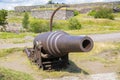 Old cannon in Suomenlinna Fortress Royalty Free Stock Photo