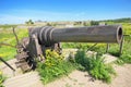 Old Cannon in Suomenlinna, Helsinki, Finland.