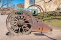 Old cannon. Suomenlinna island, Finland