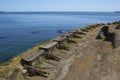 Historic Niebla Fort in southern Chile