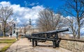 Old cannons in Montmorency Park - Quebec City, Canada