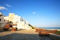 Old canons in Tangier Royalty Free Stock Photo