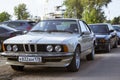 Old-car BMW 6-series Royalty Free Stock Photo