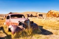 Old Car in Bodie Ghost Town, Historical State Park in California Royalty Free Stock Photo