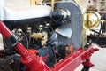 old car gas engine Royalty Free Stock Photo