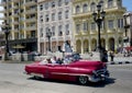 Old car in Havana, Cuba Royalty Free Stock Photo
