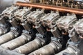 Old Car Internal Combustion Engine Royalty Free Stock Photo