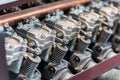 Old Car Internal Combustion Engine Royalty Free Stock Photo