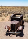 Old jalopy on the old route 66