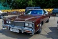 Old car show on Retrofest. Cadillac Eldorado Royalty Free Stock Photo