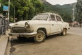 Old car - volga gaz21 Royalty Free Stock Photo