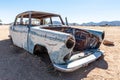 Old car wrecks in Namibia Royalty Free Stock Photo