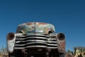 Old car wrecks in Namibia Royalty Free Stock Photo