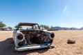 Old car wrecks in Namibia Royalty Free Stock Photo