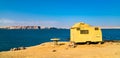 Old caravan at Paracas National Reserve in Peru Royalty Free Stock Photo