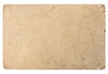 Old cardboard with edges. Vintage grungy paper texture Royalty Free Stock Photo
