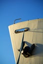 Old cargo ship bow Royalty Free Stock Photo