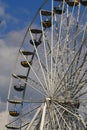 old carousel wheel Royalty Free Stock Photo