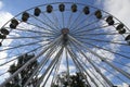 old carousel wheel Royalty Free Stock Photo