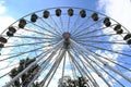 old carousel wheel Royalty Free Stock Photo