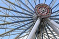 old carousel wheel Royalty Free Stock Photo