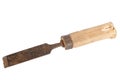 Old carpenter chisel