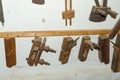 Old carpentry tools