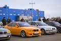 Old-cars BMW 3-series Royalty Free Stock Photo