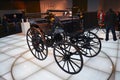 Old cars exhibit in the Mercedes-Benz museum in Stuttgart Royalty Free Stock Photo