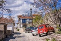 Old cars in Ohrid Old Town Royalty Free Stock Photo