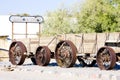 old cart, Furnace Creek, Death Valley National Park, California Royalty Free Stock Photo