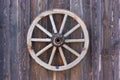 Old cart wheel