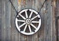 Old cart wheel Royalty Free Stock Photo