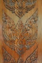 Old carve door