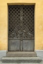 Old Carved Door in Tallinn, Estonia Royalty Free Stock Photo