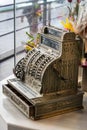 The old cash register National 1905 of the year was shot