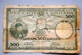 Old cash Yugoslavia dinara Royalty Free Stock Photo