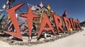 Las Vegas Boneyard Royalty Free Stock Photo