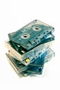 Old cassette music Royalty Free Stock Photo