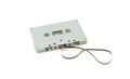 Old cassette tape Royalty Free Stock Photo