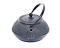 Old cast iron tea pot Royalty Free Stock Photo