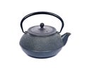 Old cast iron tea pot Royalty Free Stock Photo