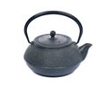 Old cast iron tea pot Royalty Free Stock Photo