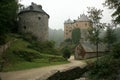 Old castle in Ardennes Mountain - Belgium. Royalty Free Stock Photo