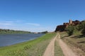 An old castle in Astrakhan steppe