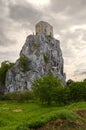 Old castle Betskov on the rock